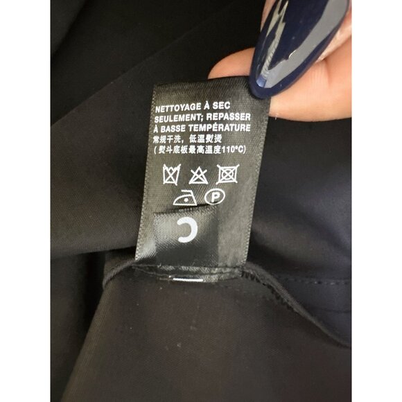 Lafayette 148 Black Sleeveless Dress w/Tortoiseshell Buckle Detail Size XS - Picture 10 of 10